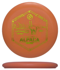 Infinite Discs Alpaca - D-Blend / 173-75g - Orange (Yellow Gold Disco) - Skyline Disc Golf