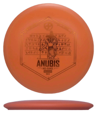 Infinite Discs Anubis - D-Blend / 180g - Orange (Orange Foil) - Skyline Disc Golf