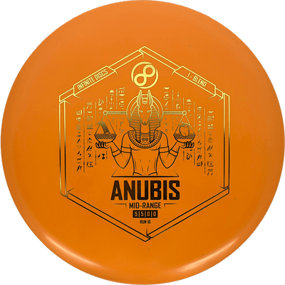 Infinite Discs Anubis Infinite Discs Anubis - I-Blend / 180g - Orange (Gold) - Skyline Disc Golf