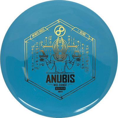 Infinite Discs Anubis Infinite Discs Anubis - I-Blend / 180g - Sky Blue (Gold) - Skyline Disc Golf