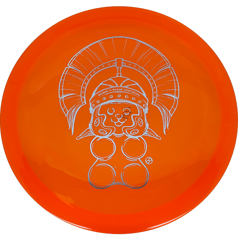 Infinite Discs Centurion Infinite Discs Centurion - Gummy C-Blend / 169g - Orange (Chrome) - Skyline Disc Golf