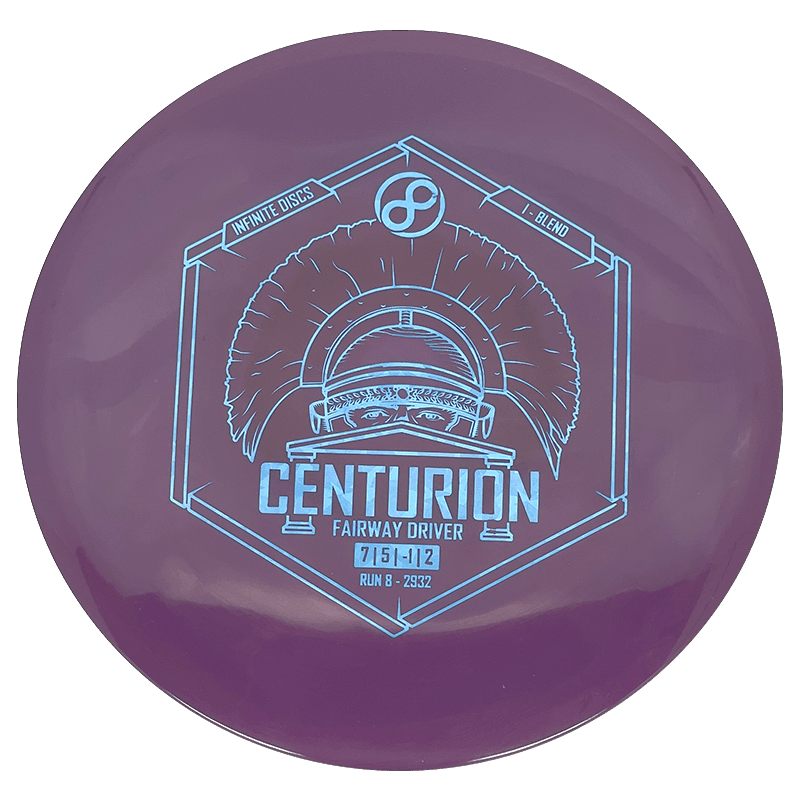 Infinite Discs Centurion Infinite Discs Centurion - I-Blend / 161g - Purple (Blue Shatter) - Skyline Disc Golf