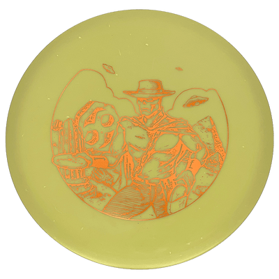 Infinite Discs Chariot Infinite Discs Chariot - D-Blend Glow / 175g - Yellow (Orange Foil) - Skyline Disc Golf