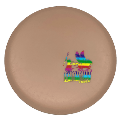 Infinite Discs Chariot Infinite Discs Chariot - D-Blend Glow / 180g - Peach (Rainbow Foil) - Skyline Disc Golf