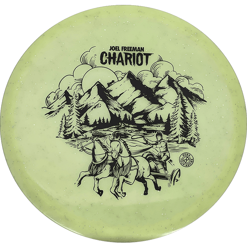 Infinite Discs Chariot Infinite Discs Chariot - Metal Flake C-Blend Glow - Joel Freeman Signature / 175g - Lemonade (Black) - Skyline Disc Golf