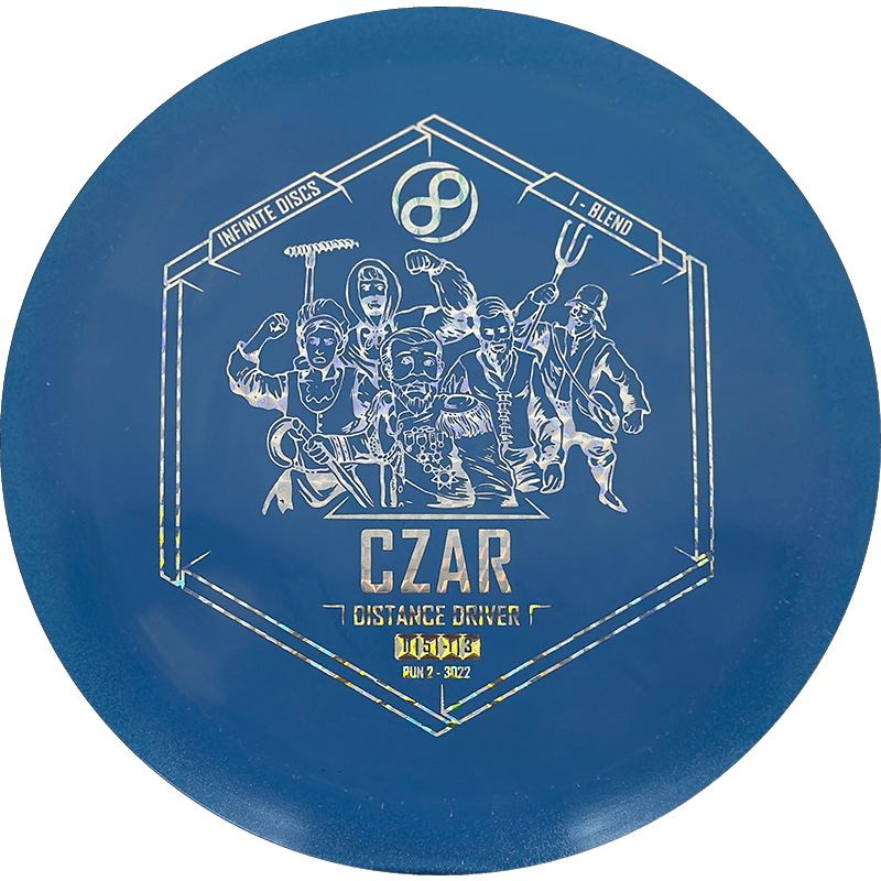 Infinite Discs Czar Infinite Discs Czar - I-Blend / 165g - Light Blue (Silver) - Skyline Disc Golf