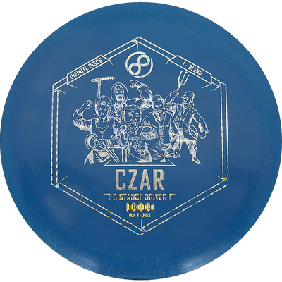 Infinite Discs Czar Infinite Discs Czar - I-Blend / 165g - Light Blue (Silver) - Skyline Disc Golf