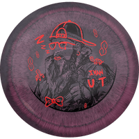Infinite Discs Czar - Swirly S-Blend / 173-75g - Maroon (Black/Red - Ivan the Turtle) - Skyline Disc Golf