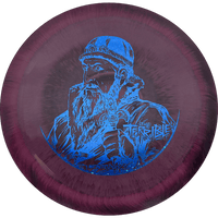 Infinite Discs Czar - Swirly S-Blend / 173-75g - Pink/Charcoal (Blue Chrome - Ivan the Terrible) - Skyline Disc Golf