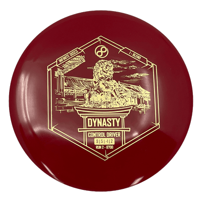 Infinite Discs Dynasty Infinite Discs Dynasty - I-Blend / 170g - Red (Light Gold) - Skyline Disc Golf