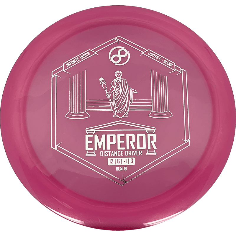 Infinite Discs Emperor Infinite Discs Emperor - Luster C-Blend / 173-75g - Pink (Silver) - Skyline Disc Golf