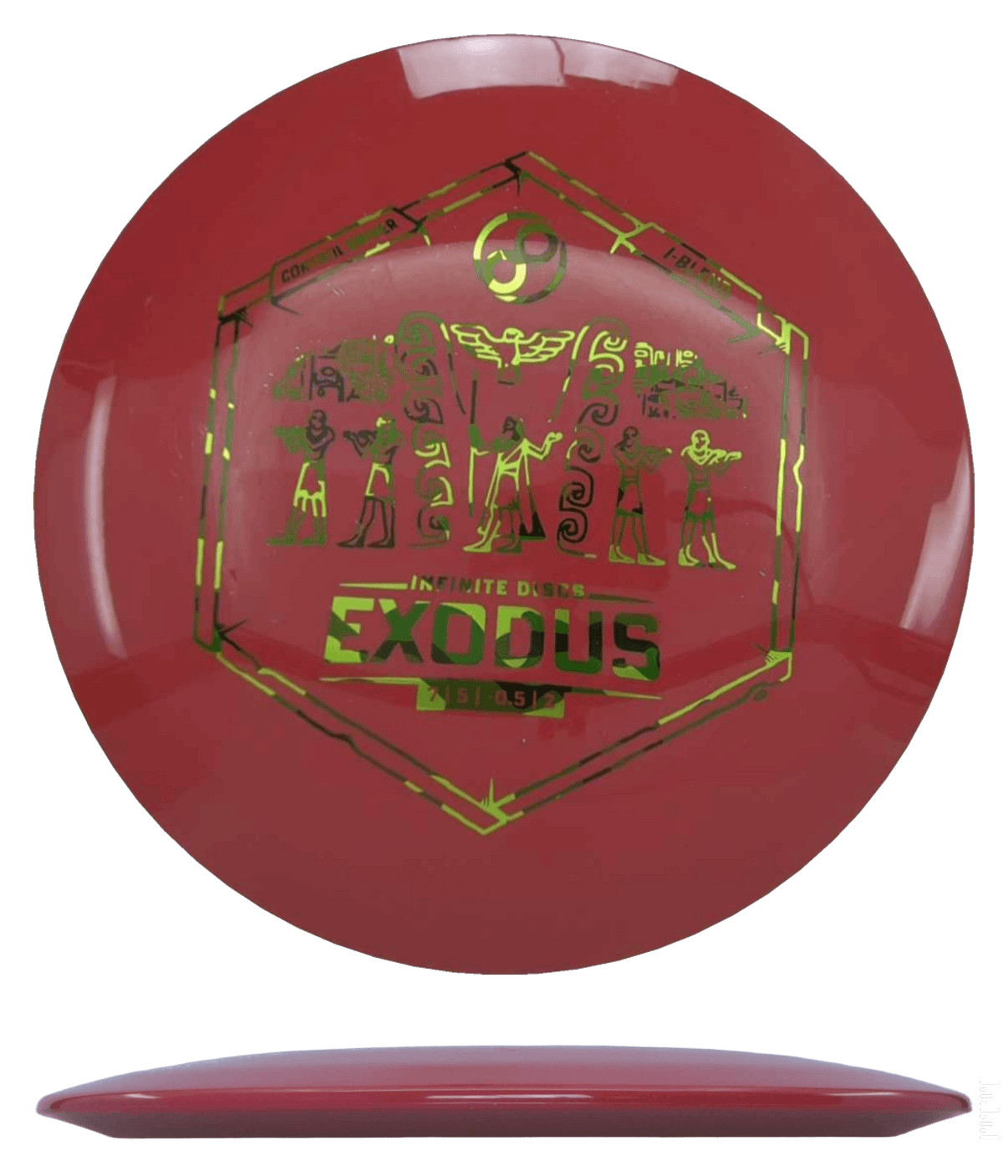 166g - Red (Camo) I - Blend Infinite Discs Exodus - Skyline Disc Golf