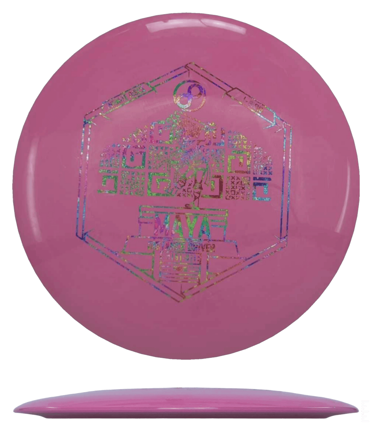 171g - Pink (Rainbow Glitter) I - Blend Infinite Discs Maya - Skyline Disc Golf