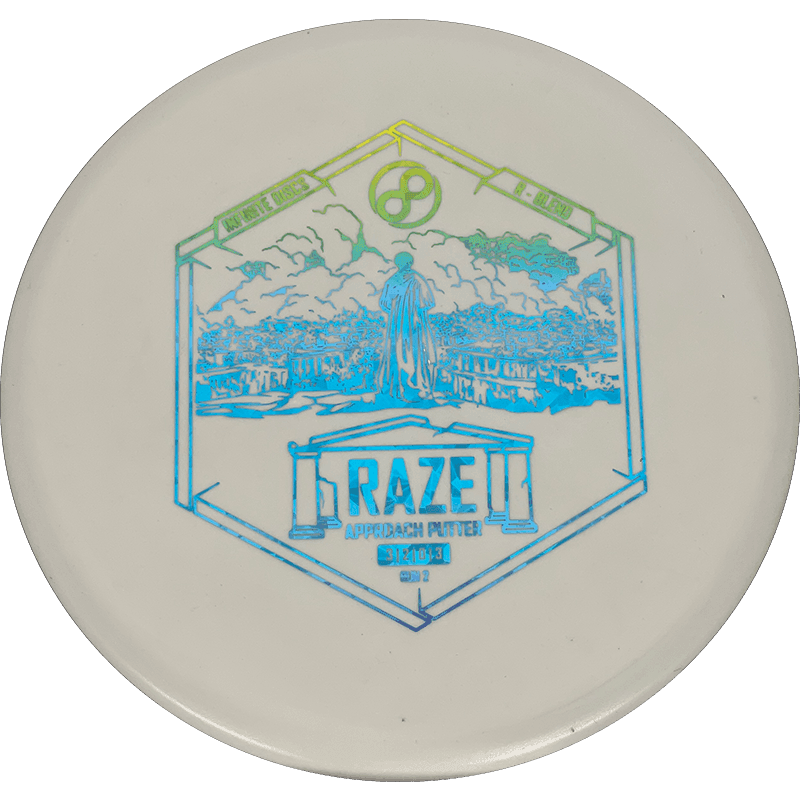 Infinite Discs Raze - R-Blend / 166g - White (Rainbow Shatter)