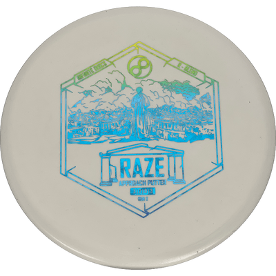 Infinite Discs Raze Infinite Discs Raze - R-Blend / 166g - White (Rainbow Shatter) - Skyline Disc Golf