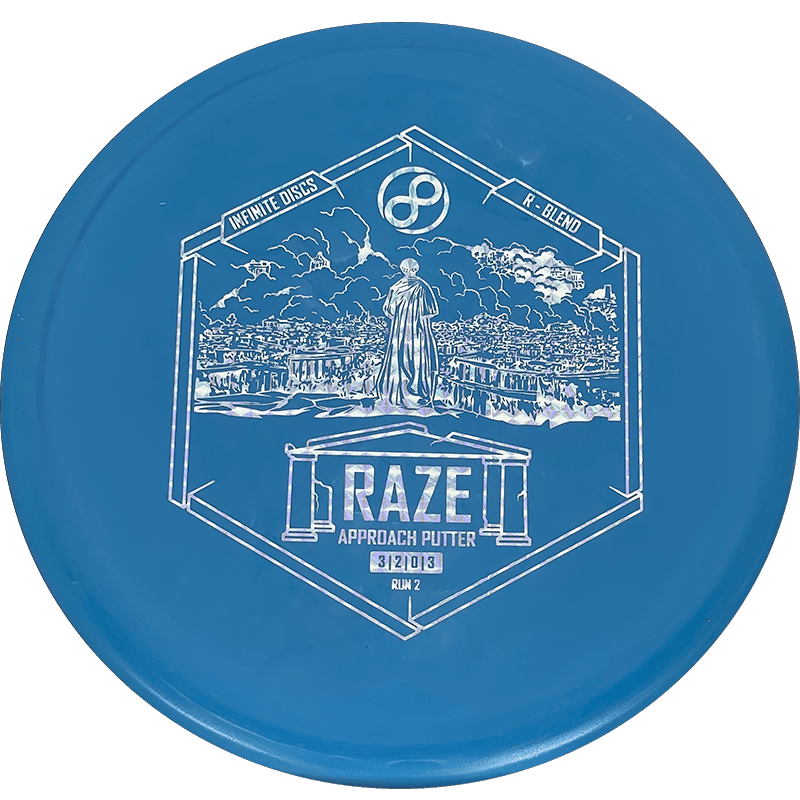 Infinite Discs Raze Infinite Discs Raze - R-Blend / 169g - Blue (Kaleidoscope) - Skyline Disc Golf