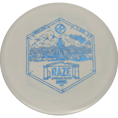 Infinite Discs Raze Infinite Discs Raze - R-Blend / 170g - White (Blue Shatter) - Skyline Disc Golf