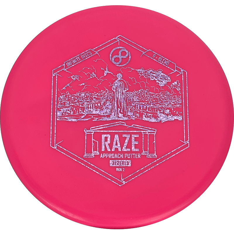 Infinite Discs Raze Infinite Discs Raze - R-Blend / 172g - Pink (Lavender Laser) - Skyline Disc Golf