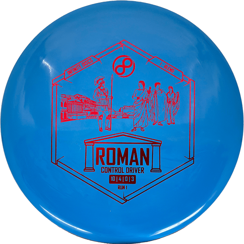 Infinite Discs Roman Infinite Discs Roman - I-Blend / 167g - Blue (Red) - Skyline Disc Golf