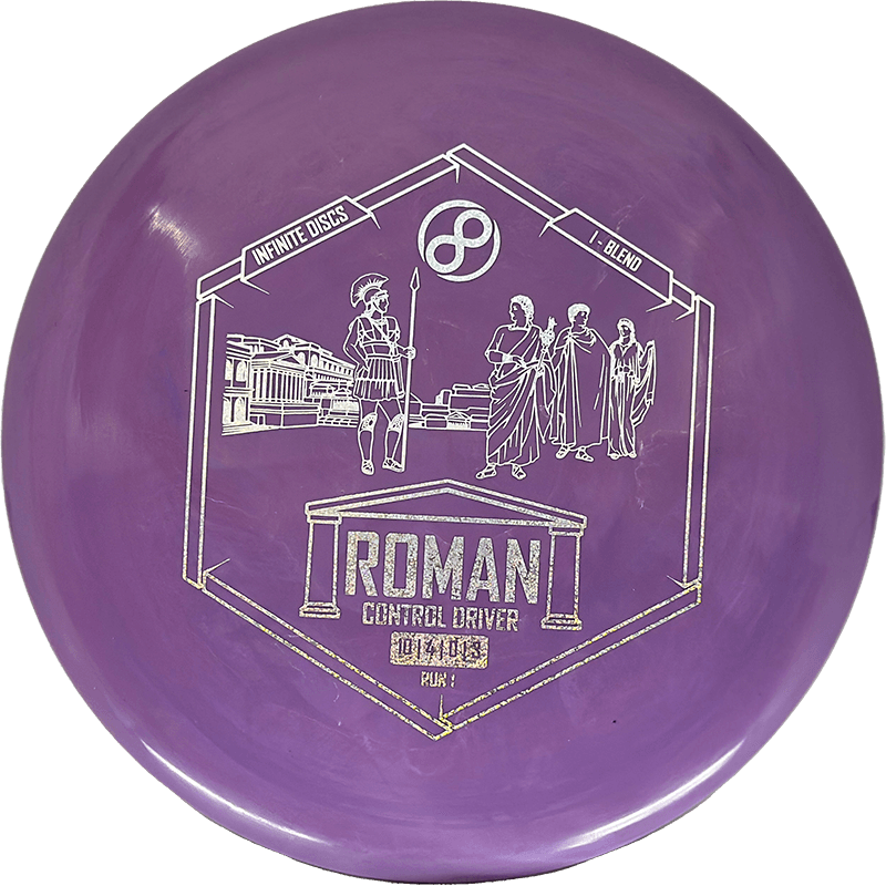 Infinite Discs Roman Infinite Discs Roman - I-Blend / 167g - Violet (Silver Glitter) - Skyline Disc Golf