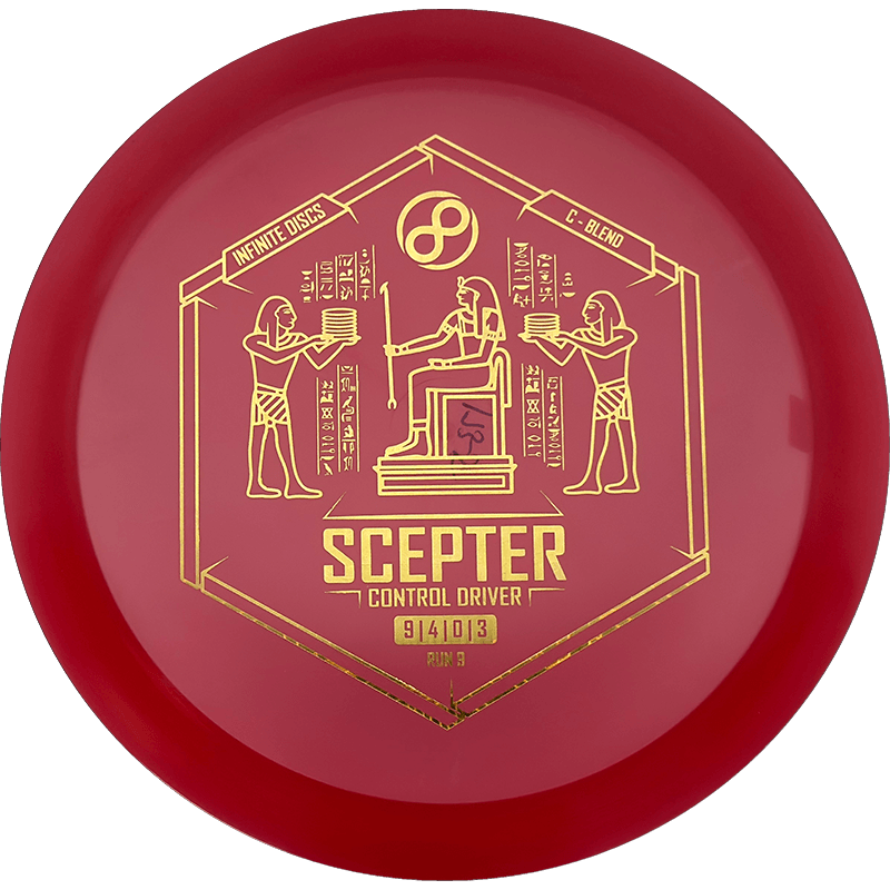 Infinite Discs Scepter Infinite Discs Scepter - C-Blend / 173-75g - Brick Red (Gold) - Skyline Disc Golf