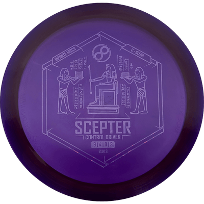 Infinite Discs Scepter Infinite Discs Scepter - C-Blend / 173-75g - Grape (Ghost) - Skyline Disc Golf