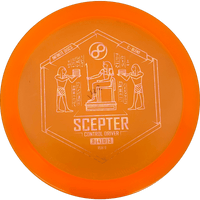 173 - 75g - Orange (Ghost) C - Blend Infinite Discs Scepter - Skyline Disc Golf
