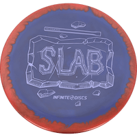 Infinite Discs Slab - Halo S-Blend / 173-75g - Lavender w/ Orange Rim (Lavender Foil) *1013* - Skyline Disc Golf