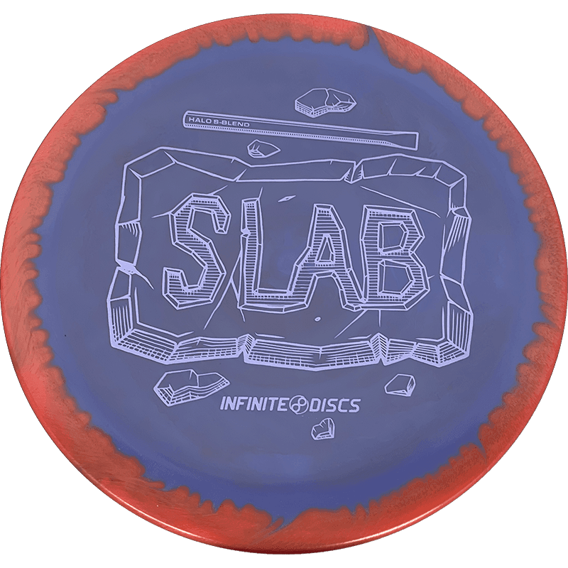 173 - 75g - Lavender w/ Orange Rim (Lavender Foil) *1013* Halo S - Blend Infinite Discs Slab - Skyline Disc Golf