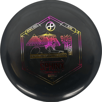 Infinite Discs Sphinx Infinite Discs Sphinx - I-Blend / 173-75g - Black (Sunset Foil) - Skyline Disc Golf