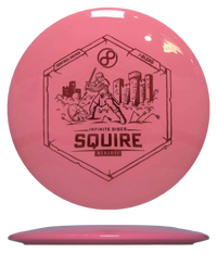 Infinite Discs Squire - I-Blend / 170g - Salmon (Red Foil) - Skyline Disc Golf