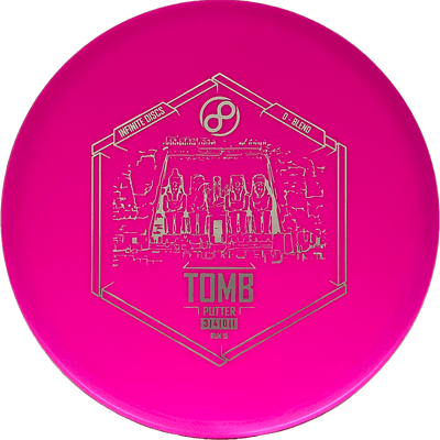 Infinite Discs Tomb Infinite Discs Tomb - D-Blend / 170g - Pink (Silver) - Skyline Disc Golf