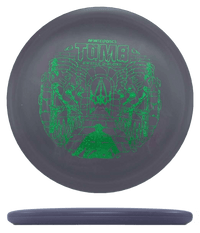 172g - Dark Violet (Green Shatter) Swirly D - Blend Infinite Discs Tomb - Skyline Disc Golf