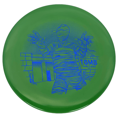 Infinite Discs Tomb Infinite Discs Tomb - Swirly S-Blend / 173-75g - Green (Blue Shatter) - Skyline Disc Golf