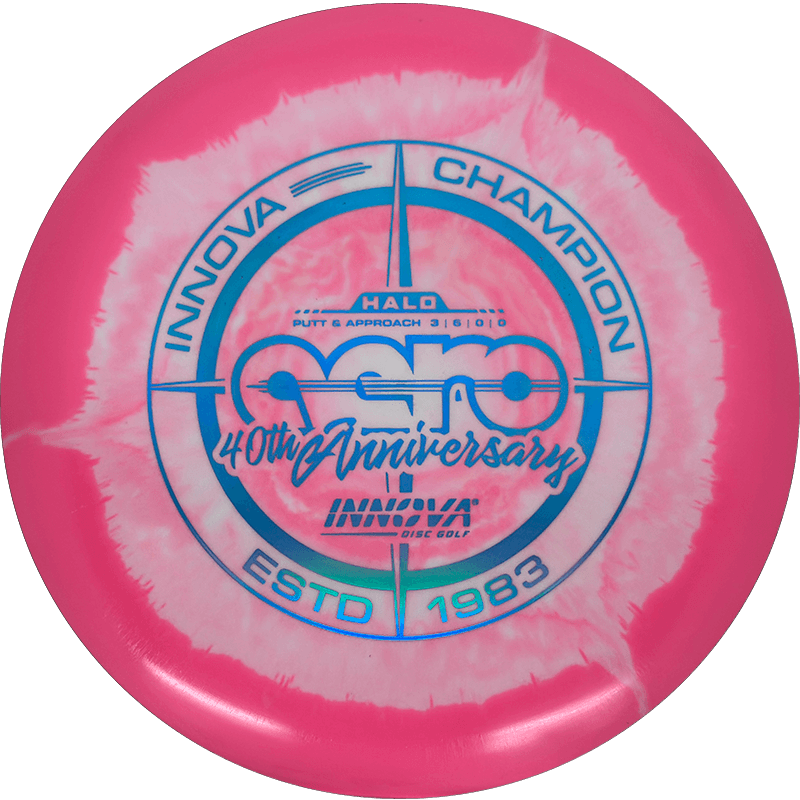 Innova Aero Innova Aero - Halo Star / 180g - Hot Pink (Blue Chrome - 40th Anniversary) - Skyline Disc Golf