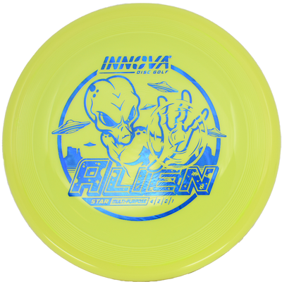 Innova Alien Innova Alien - Star / 179g - Yellow (Blue Chrome) - Skyline Disc Golf