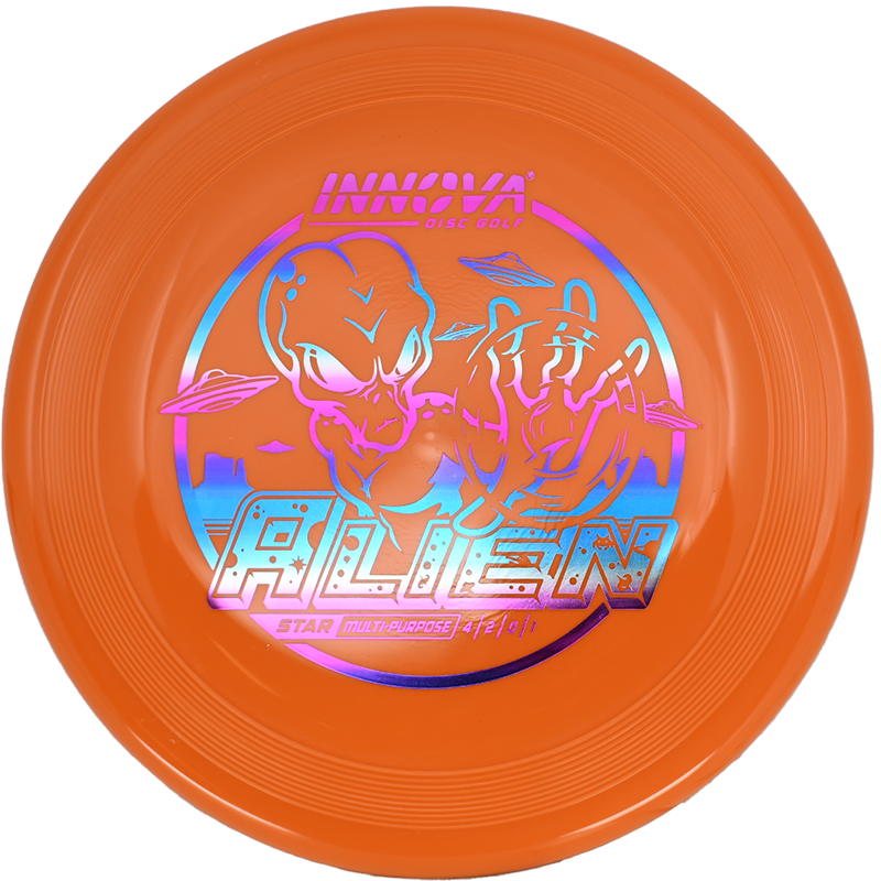 Innova Alien Innova Alien - Star / 175g - Orange (Morning Sunrise Foil) - Skyline Disc Golf