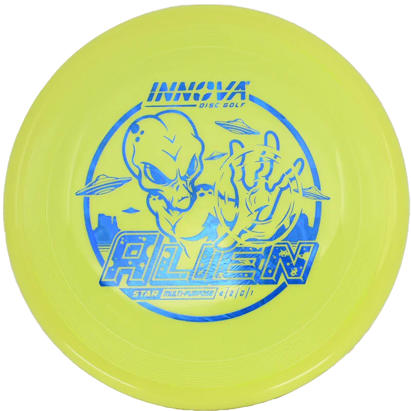 Innova Alien - Star / 179g - Yellow (Blue Chrome) - Skyline Disc Golf