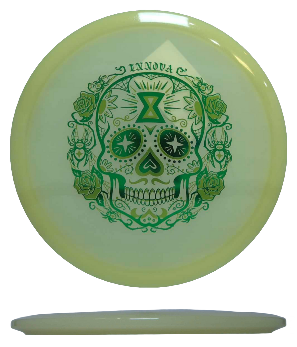 Innova Arachnid - Proto Glow Champion / 180g - Glow (Green/Light Green - 2026 Halloween Edition) - Skyline Disc Golf