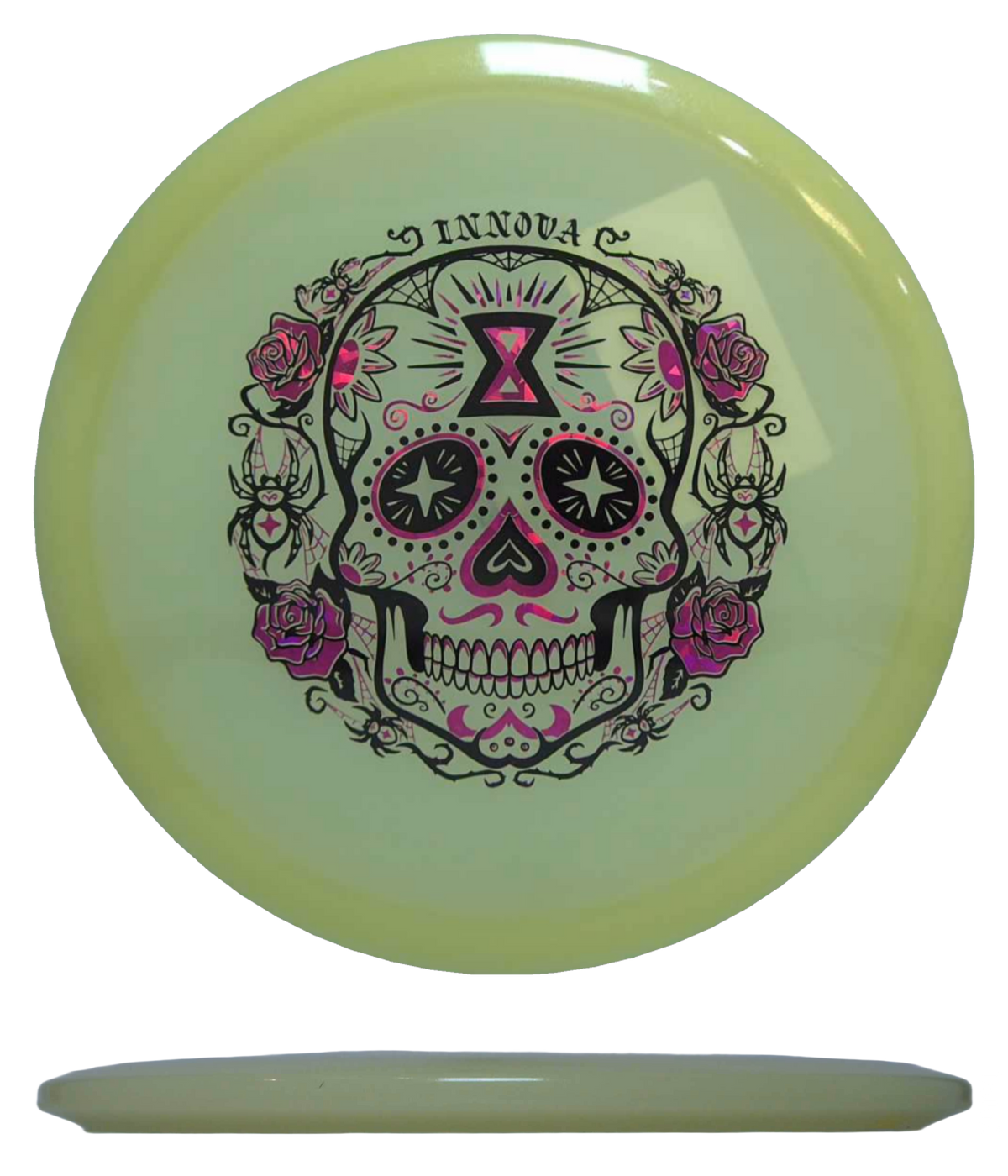 Innova Arachnid - Proto Glow Champion / 180g - Glow (Magenta Shatter - 2026 Halloween Edition) - Skyline Disc Golf