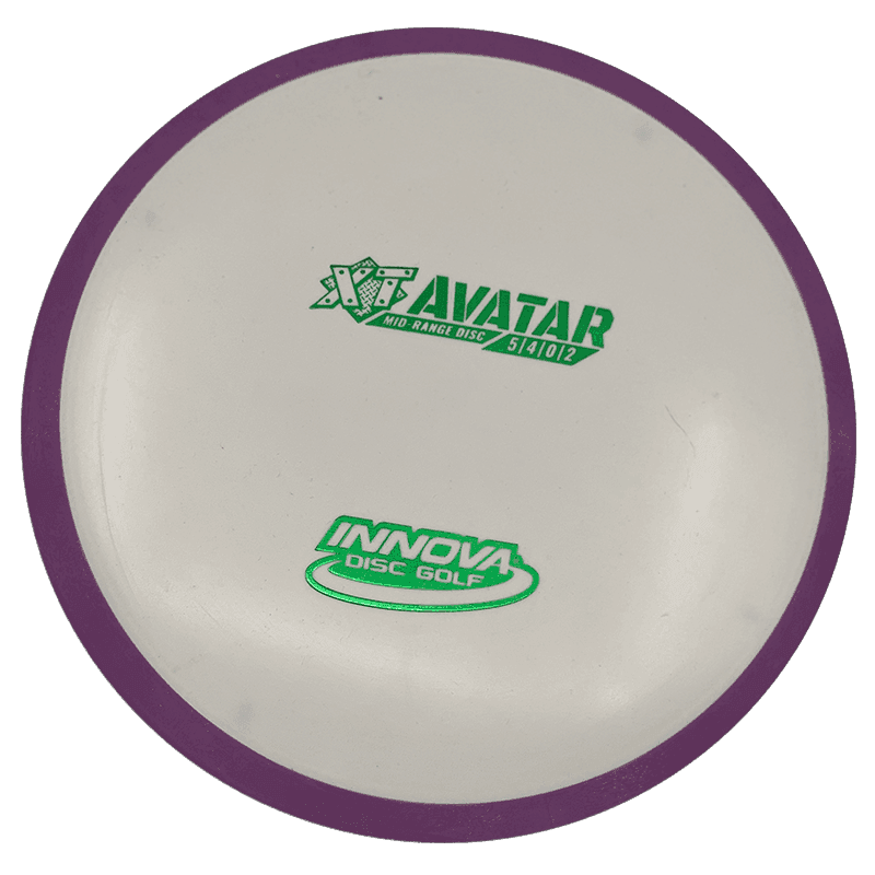 Innova Avatar - XT / 180g - White w/ Purple Rim (Green Foil)