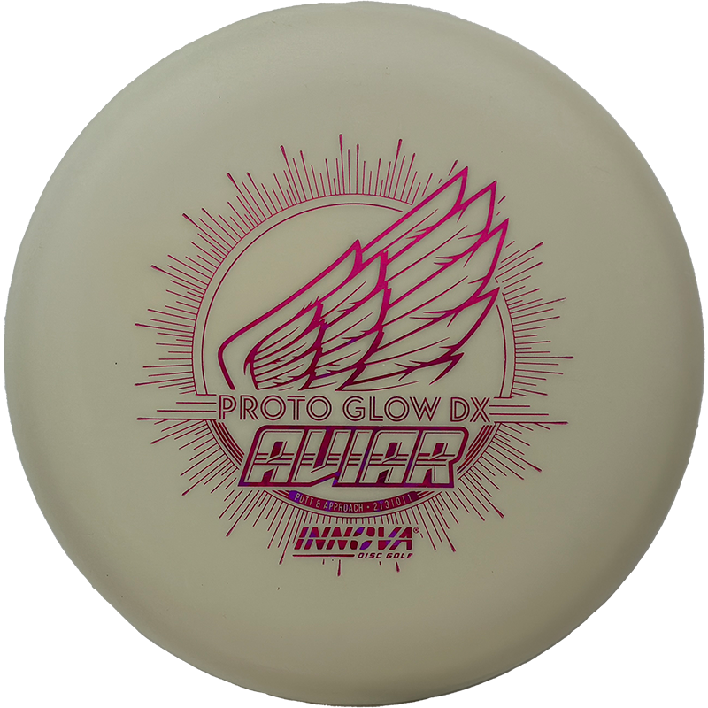 Innova Aviar Innova Aviar - Proto Glow DX / 168g - Glow (Magenta Shatter) - Skyline Disc Golf