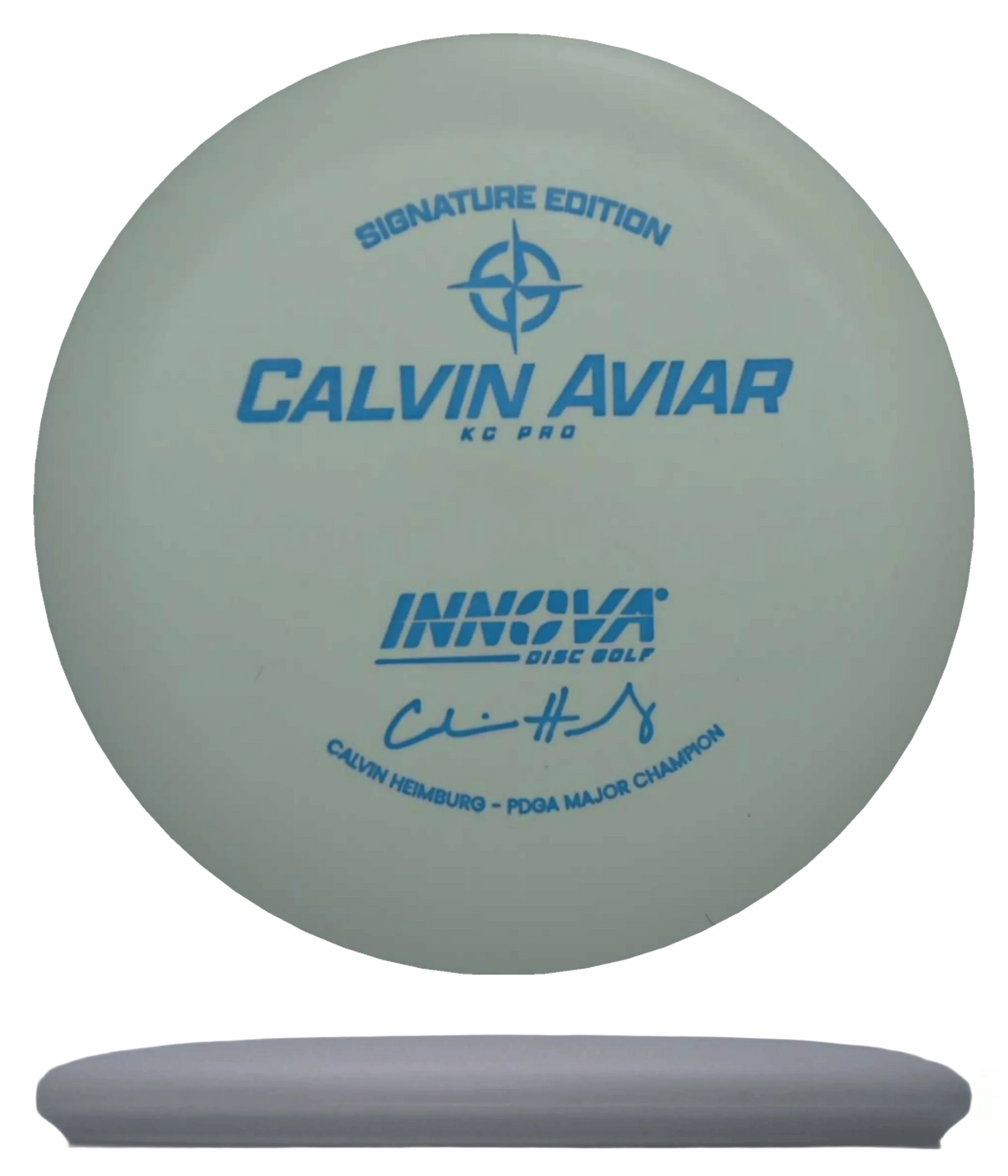 Innova Aviar - Pro KC - Calvin Heimburg PDGA Champion Edition / 175g - White (Blue) - Skyline Disc Golf