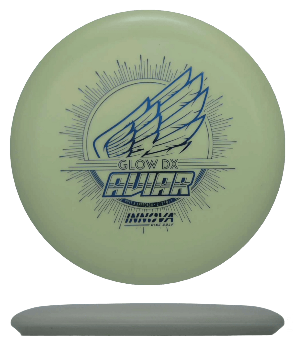 169g - Glow (Black) Glow DX Innova Aviar - Skyline Disc Golf