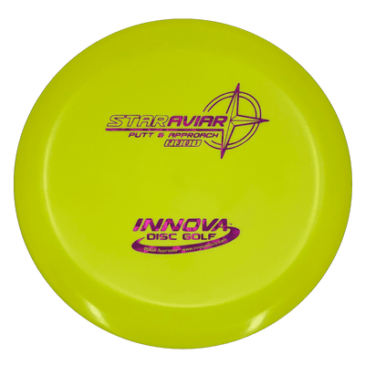 Innova Aviar Innova Aviar - Star / 173-75g - Yellow (Pink Shatter) - Skyline Disc Golf