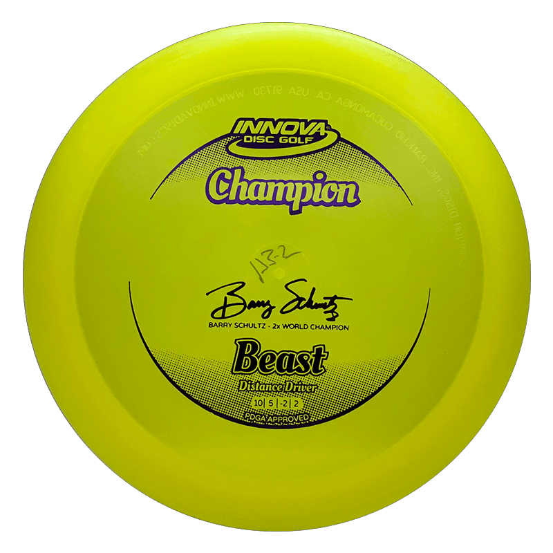 Innova Beast Innova Beast - Champion / 173-75g - Yellow (Blue Foil) - Skyline Disc Golf