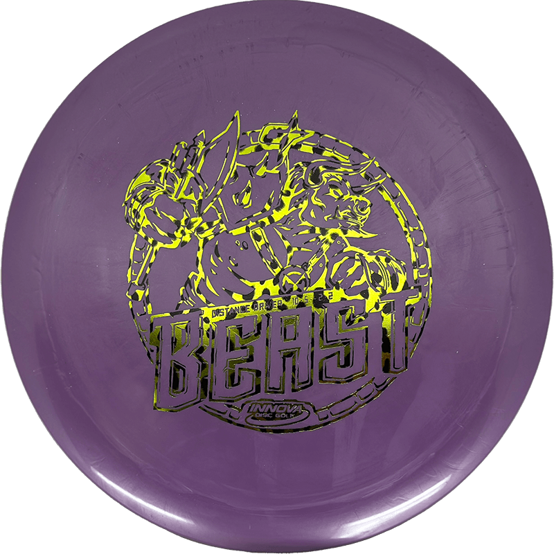 Innova Beast Innova Beast - GStar / 173g - Purple (Yellow/Green Leopard Print) - Skyline Disc Golf