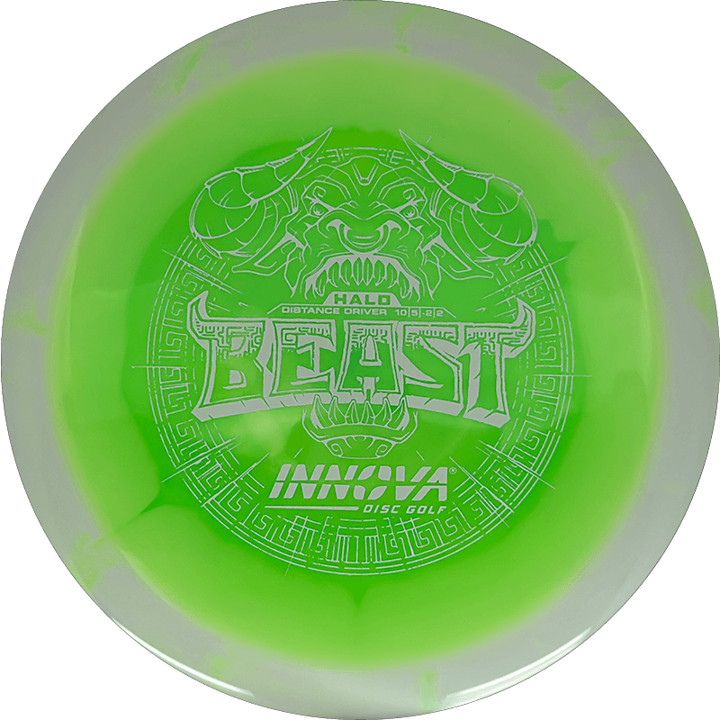 Innova Beast Innova Beast - Halo Star / 163g - Lime w/ White Rim (White) - Skyline Disc Golf