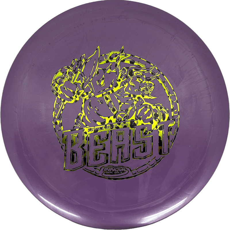Innova Beast - GStar / 173g - Purple (Yellow/Green Leopard Print) - Skyline Disc Golf