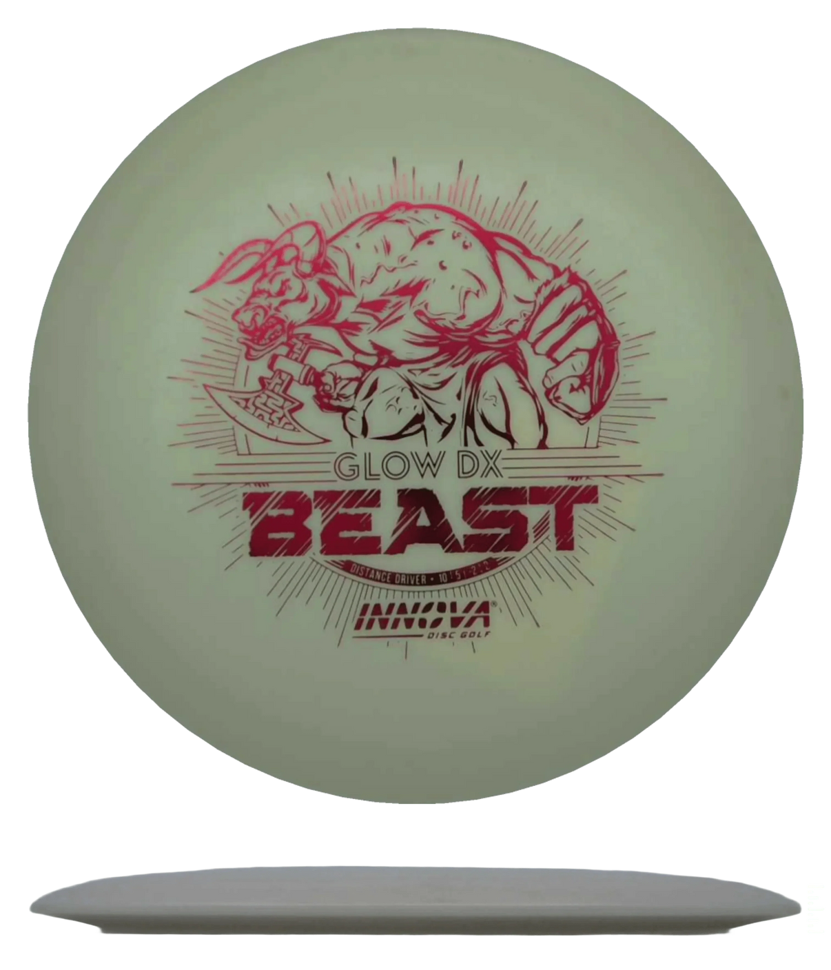 Innova Beast - Glow DX / 175g - Glow (Red Foil) - Skyline Disc Golf